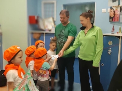 Во время акции