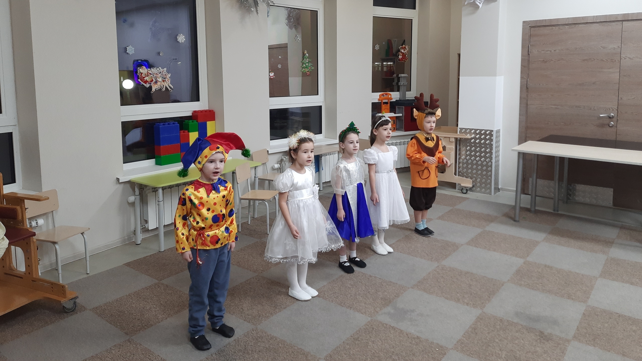 Доброе дело. Поздравление с новым годом детей реабилитационного центра «Лучик» 